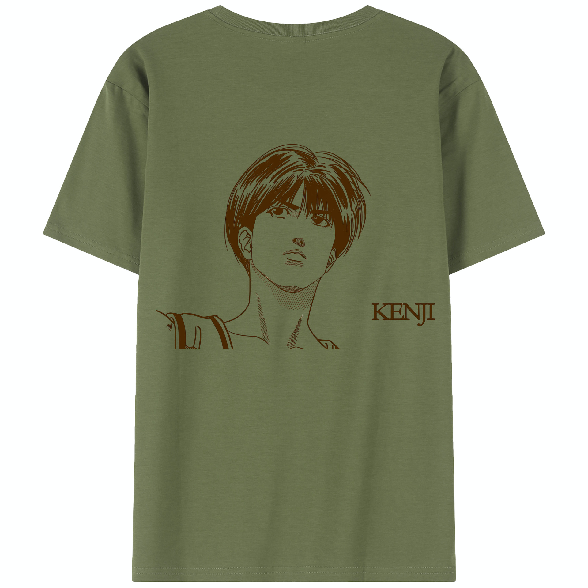 SLAM DUNK／スラムダンク 綿100％半袖Tシャツ（背面プリント）